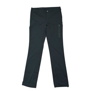 Columbia Sportswear Black Hiking Pants Straight Leg Stretch Women's Size 2/34